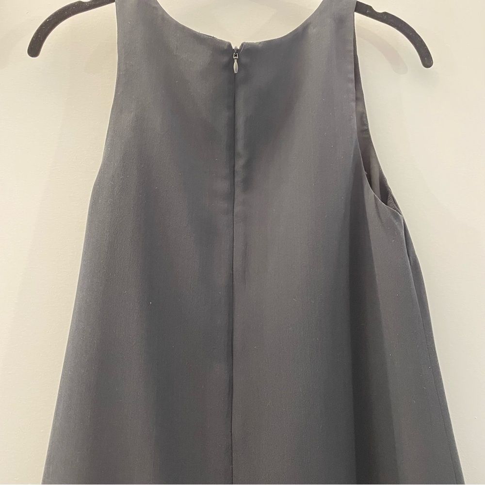 Club Monaco Quynh Asymmetrical Midi Dress | Black | Size: 00 - Picture 4 of 9